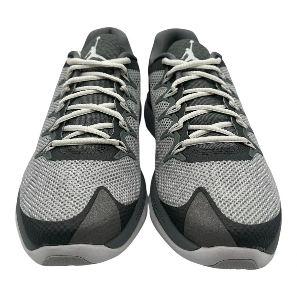 Nike Air Jordan Flight Runner 2 Shoes Mens 8 Cool Grey/White Sneakers 175572-003